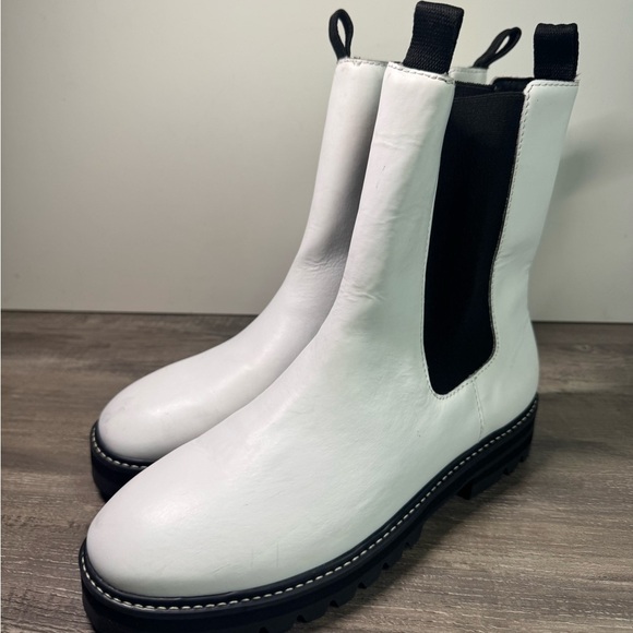 ASTER Diana Lugsole leather boots Womens 10 EUC - Picture 2 of 6